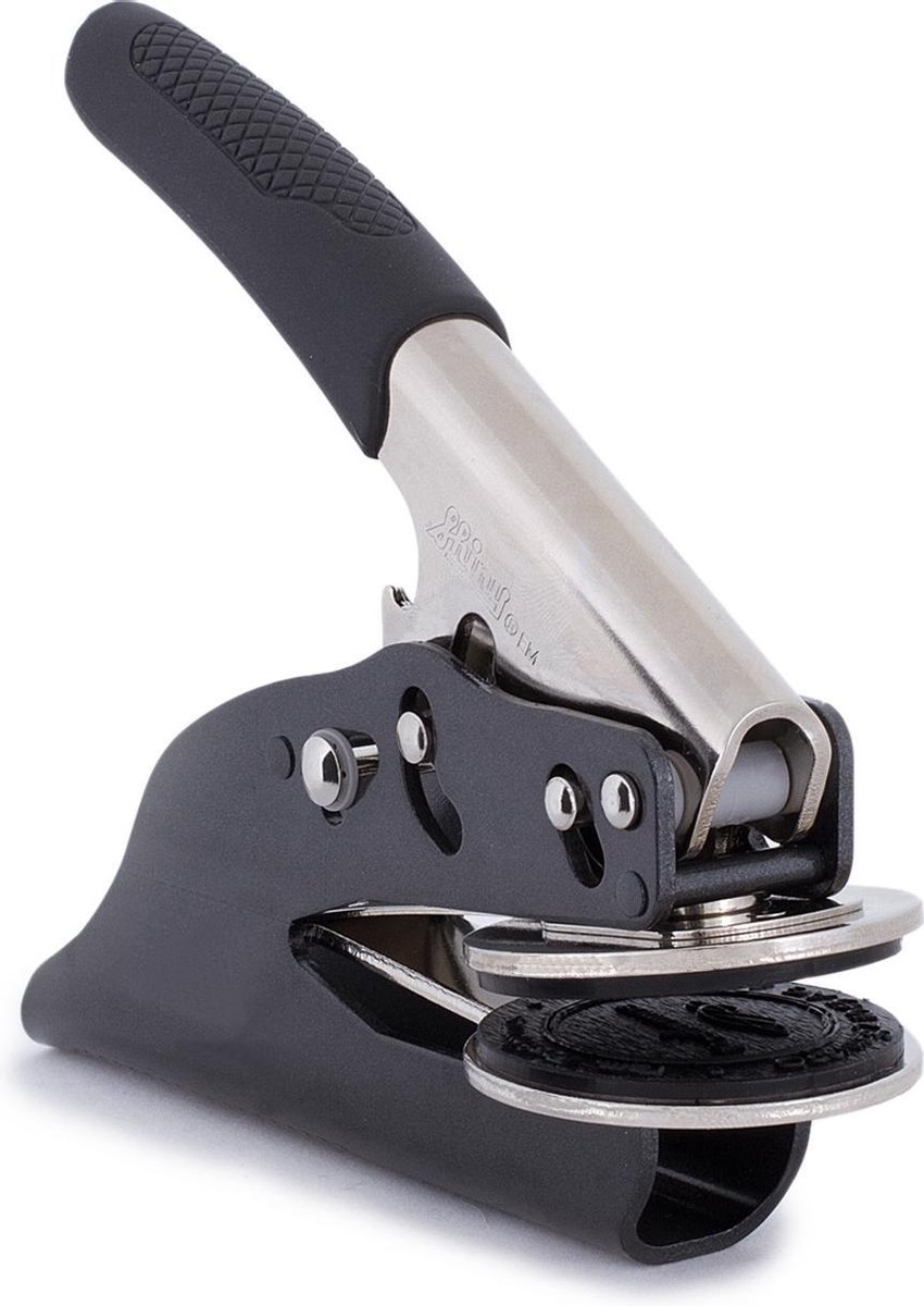 Shiny EM preegtang | logo | Ø40mm | Zwart